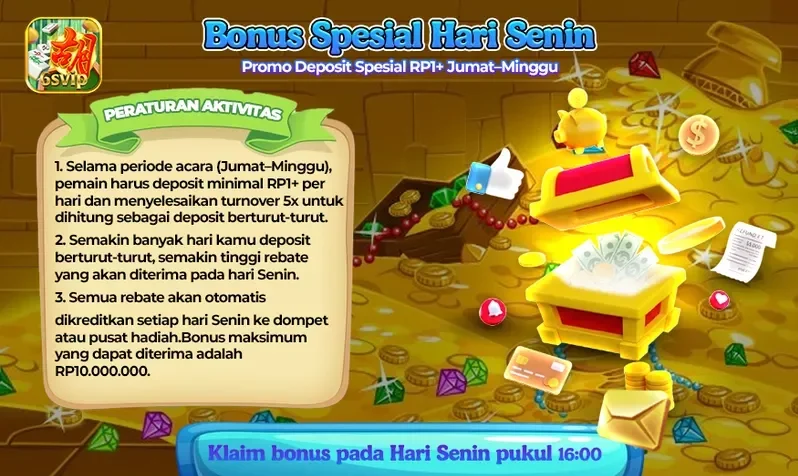 Bonus Spesial Hari Senin